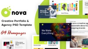 Onovo (v1.5.5) Creative Portfolio Agency WordPress Theme [Activted]
