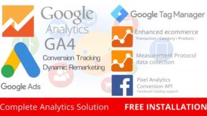 OpenCart Google Analytics GA4 Tag Manager Ads Conversion Pixel v13.1 [Activated]