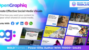 OpenGraphiq v1.1.7 WordPress Social Image Generator