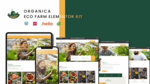 Organica - Eco Farm Elementor Template Kit