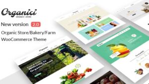 Organici (v2.1.2) Organic Store Bakery WooCommerce Theme