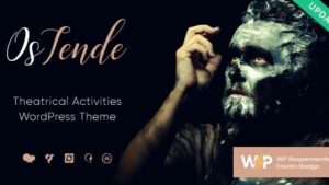 OsTende v1.4.2 Theater WordPress Theme