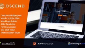 NFixed* Oscend pluse v2.3.6 WordPress Theme