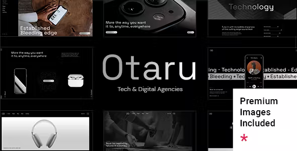 Otaru v1.1 - Technology & Digital Agency Theme
