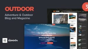 Outdoor v3.4 Adventure Blog and Magazine