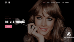 Ovon v1.0 Makeup Artist WordPress Theme