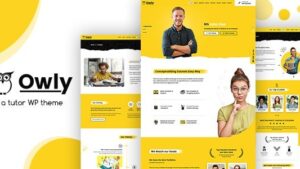 Owly v2.8 - Tutor, Training WordPress, elearning Theme