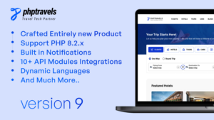 PHPTRAVELS (v9.1) PHP Booking Software