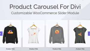 Product Carousel for Divi and WooCommerce v1.0.17