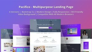 Pacifico v1.0 Multipurpose HTML Landing Page Template