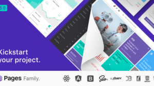 Pages v6.0.1 Admin Dashboard Template