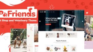 v1.3 PawFriends Pet Shop and Veterinary Theme
