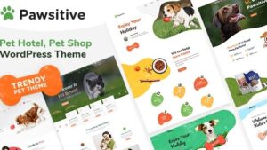 Pawsitive v1.2.2 Pet Care & Pet Shop WordPress Theme