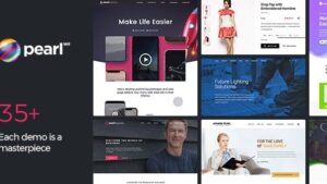 Pearl v3.4.10 Corporate Business WordPress Theme