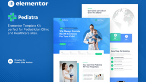 Pediatra – Pediatrician Clinic & Healthcare Elementor Template Kit