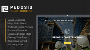 Pedosis v1.0 Construction Responsive WordPress Theme