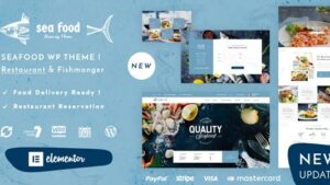 Pesce (v2.0) Seafood Restaurant WP