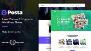 Pesta v1.5 Event Planner & Organizer WordPress Theme