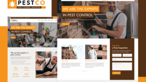 Pestco - Pest Control Elementor Template Kit