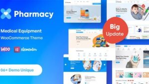 Pharmacy v5.1.0 WooCommerce WordPress Responsive Theme