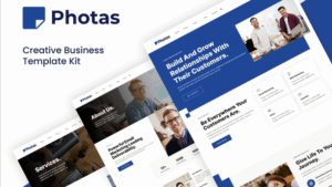 Photas - Email Marketing Company Elementor Template Kit