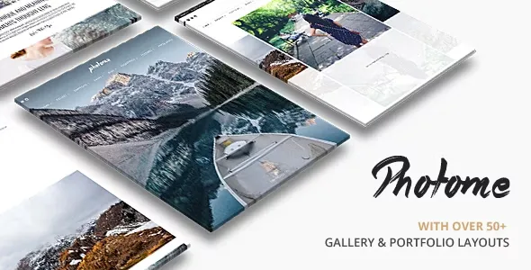 PhotoMe v5.6.6 Photography Portfolio WordPress Theme