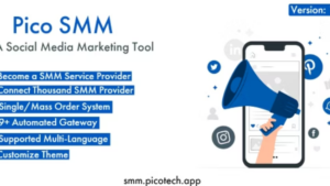 PicoSMM v1.0 - Social Media Marketing Script Panel [Activated]
