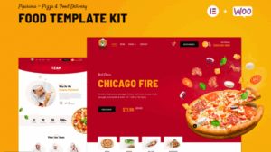 Pipirima - Pizza & Food Delivery Elementor Template Kit