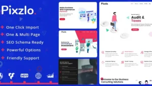 Pixzlo (v2.0.2) Creative Theme for Professionals