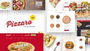 Pizzaro v1.3.22 Fast Food Restaurant WooCommerce Theme