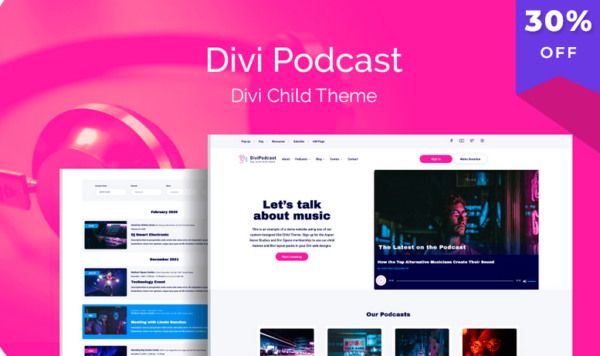 Divi Podcast v1.1.8