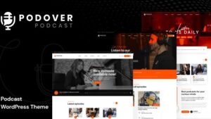 Podover (v1.2.4) Podcast Wordpress Theme