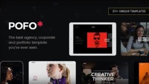 Pofo v3.2 Creative Agency, Corporate and Portfolio Multi-purpose Template
