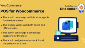 Point of Sale System for WooCommerce (POS Plugin) v6.5.2 [webkul]