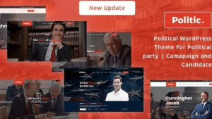 Politic (v3.4.4) Political WordPress Theme