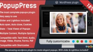 Popup Plugin for WordPress v3.9.1 Popup Press - Popups Slider & Lightbox