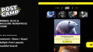 Postcamp (v.1.0.5) Blog & Magazine WordPress Theme