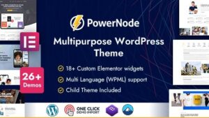 PowerNode v1.3.2 - Multipurpose WordPress Theme [NFIX]