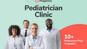 Pregmom - Pediatrician Clinic Elementor Template Kit