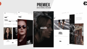 Premiex v1.0 One Page Portfolio WordPress Theme