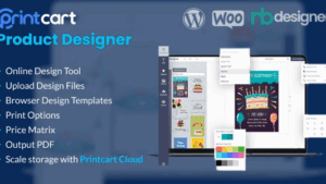 Printcart Product Designer v1.2.3 WooCommerce WordPress