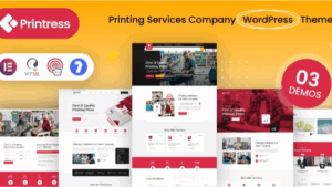 Printress (v1.1) Printing Services Company WordPress