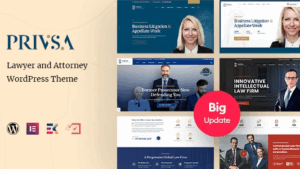 Privsa v2.2.2 Attorney and Lawyer WordPress Theme