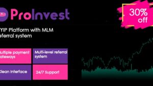 ProInvest v3.7 - CryptoCurrency and Online Investment Platform [Activated]