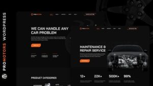 ProMotors (v1.0.4) Car Service and Detailing WordPress Theme