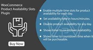 Product Availability Slots for WooCommerce v5.3.0