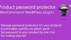 Product password protector for WooCommerce v1.6.2