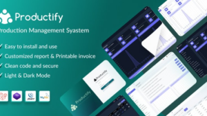 [Fixed*] Productify v4.3 Production Management System
