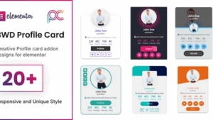BWD Profile Card for elementor v1.0