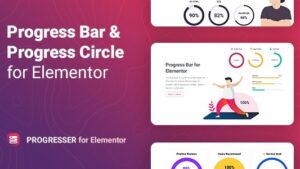 Progresser v1.0.4 Progress Bar and Progress Circle for Elementor